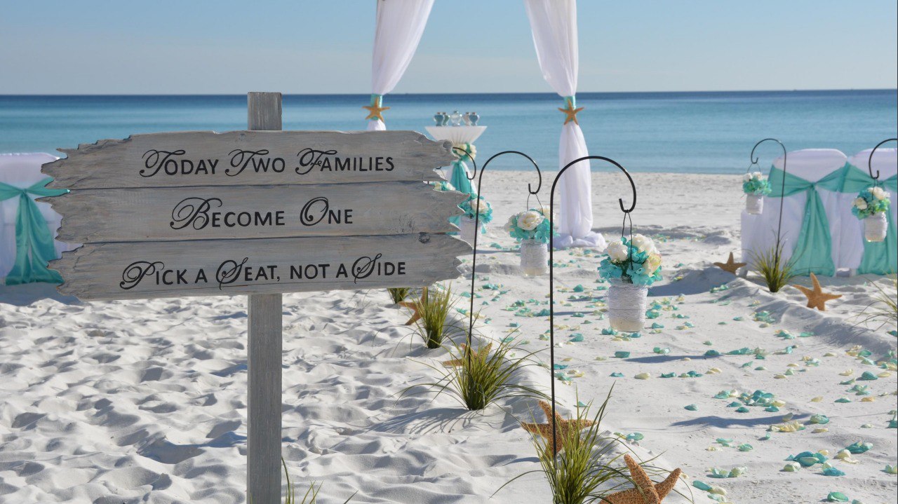 Fort Walton Beach condo rentals for a Florida wedding